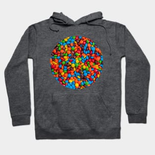 Colorful Candy-Coated Chocolate Hoodie